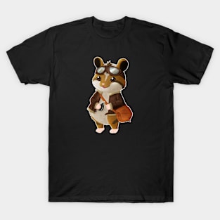 Cute Adventurer Hamster T-Shirt